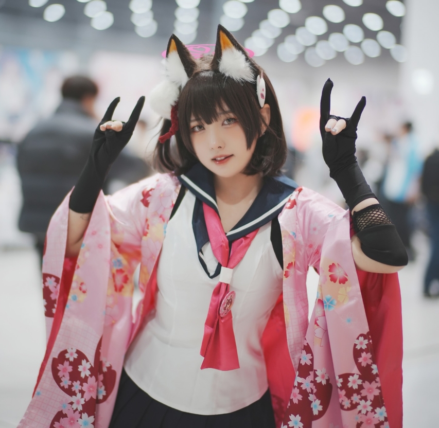 SonSon写真合集下载：韩国Coser SonSon的多样角色演绎与高质量作品赏析【持续更新】