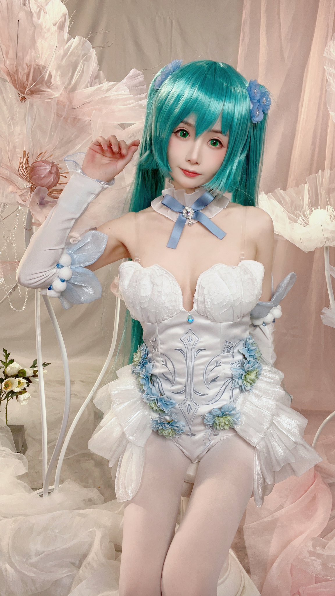 七海抹茶酱写真合集下载！上海萌系 Coser 的少女感 Cosplay + 温暖色调高清图集