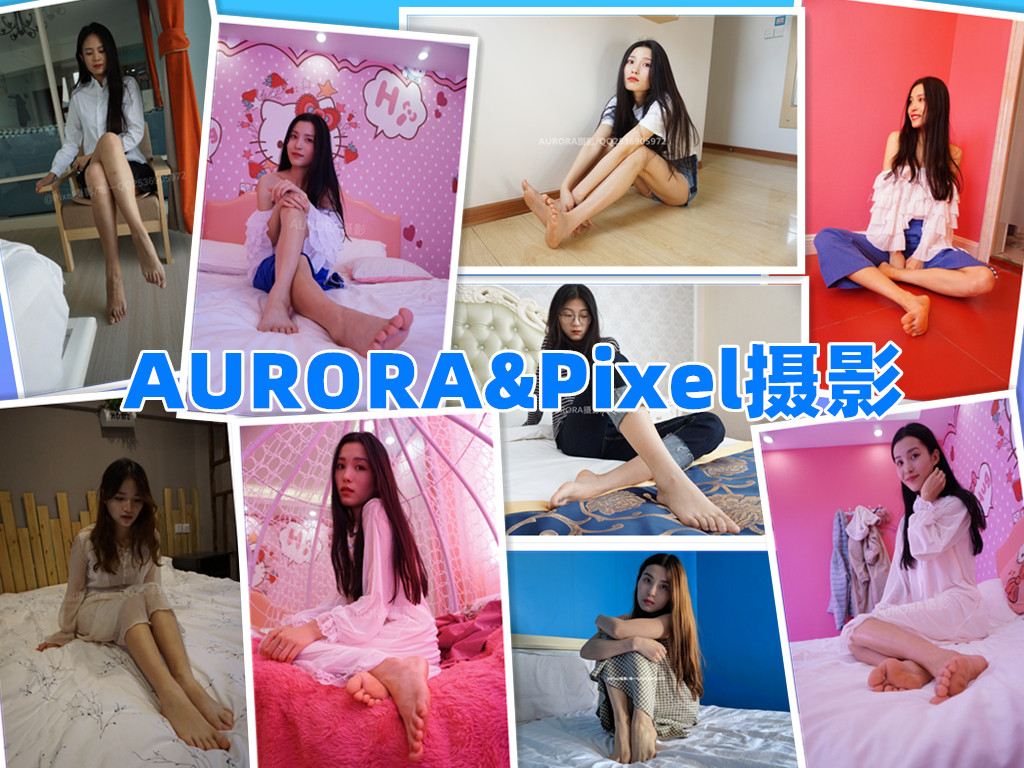 AURORA&Pixel摄影写真合集下载 178 大长腿 / 涂甲油秀足等主题 9 期 14.1GB 无水印 4K 资源
